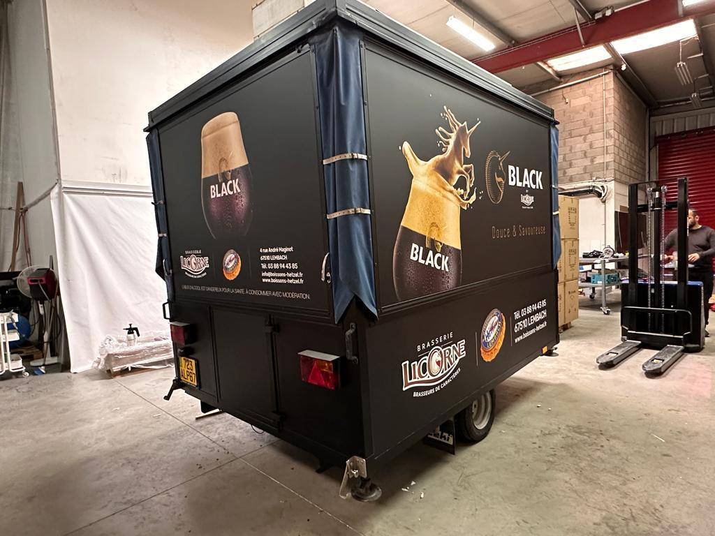 Une transformation qui rafraîchit l&#8217;âme de la beer truck ! Lingolsheim 2